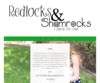 Redlocksandshamrocks.com(A lifestyle blog about being a styish mommy living in Las Vegas with a passion for fashion) Screenshot