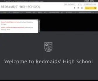 Redmaidshigh.co.uk(Redmaids' High School) Screenshot