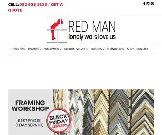 Redman.co.za(The 1# Choice In Bespoke Printing) Screenshot