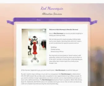 Redmannequinalteration.com(Red Mannequin) Screenshot