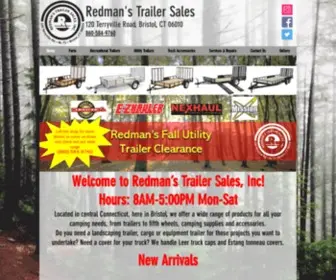 Redmanstrailers.com Screenshot