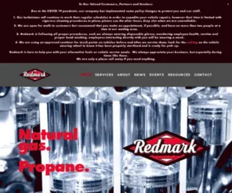 Redmarkcng.com(Redmark CNG) Screenshot