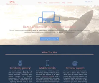 Redmarlin.net(Ocean of possibilities for your business) Screenshot