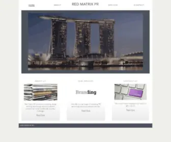 Redmatrixpr.com(Red Matrix) Screenshot