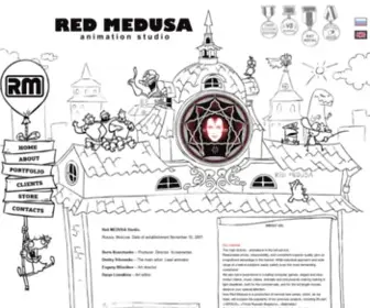 Redmedusa.com(Red Medusa) Screenshot