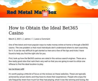 Redmetalmailbox.org(Red Metal Mail Box) Screenshot