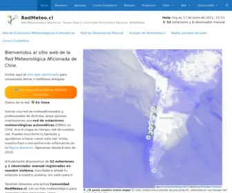 Redmeteo.cl(Red) Screenshot