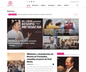 Redmichoacan.com(RED Michoacán) Screenshot