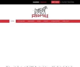 Redmileracing.com(Red Mile Racing) Screenshot