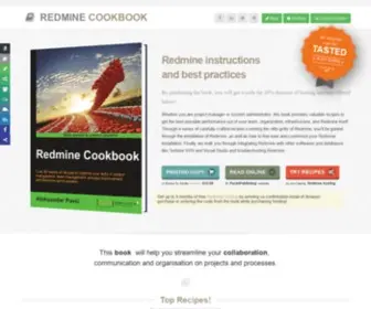 Redminecookbook.com(Redmine Cookbook) Screenshot