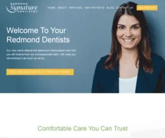 Redmonddentistry.com(Redmond Dentists) Screenshot