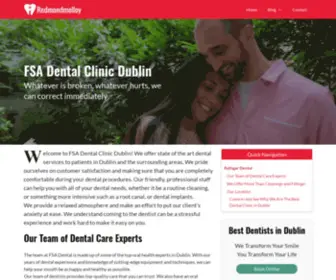 Redmondmolloy.ie(Dentist Dublin) Screenshot
