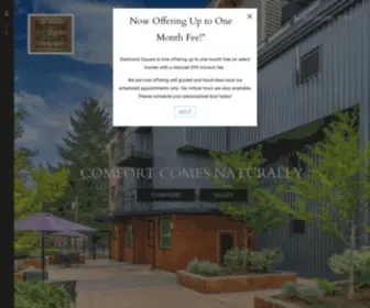 Redmondsquareapts.com(Redmond Square) Screenshot