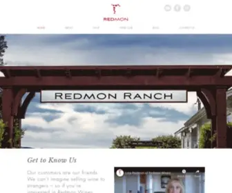 Redmonwines.com(Our customers are our friends. We can’t imagine selling wine to strangers) Screenshot