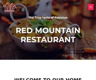 Redmountain.site(Red Mountain Restaurant) Screenshot