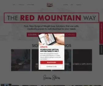 Redmountainweightloss.com(Medical weight loss) Screenshot