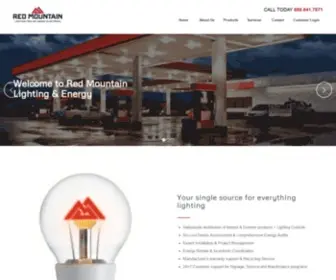 Redmtnlighting.com(Commercial Lighting Products & Solutions) Screenshot