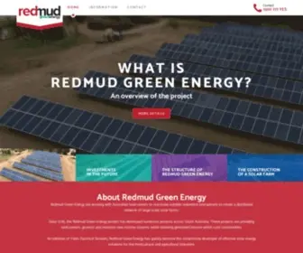 Redmud.net.au(Redmud Green Energy) Screenshot