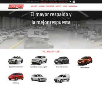 Redmulticar.com(Multicar Multicar Rent) Screenshot