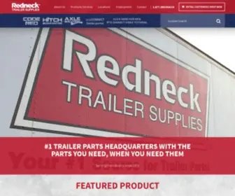 Redneck-Trailer.com(Redneck Trailer Supplies) Screenshot