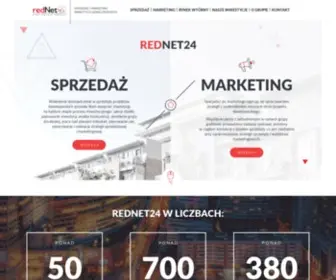 Rednet24.pl(Sprzedaż i marketing inwestycji) Screenshot