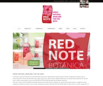 Rednotebotanica.com(Red Note Botanica) Screenshot