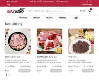 Rednwhites.com(Buy Meat Online) Screenshot