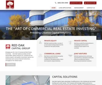 Redoakcapitalgroup.com(Red Oak Capital Group) Screenshot