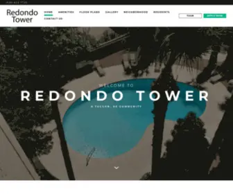 Redondotower.com(Apartments for Rent in Tucson) Screenshot