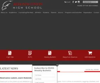 Redondounion.org(Redondo Union High School) Screenshot