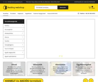 Redonywebshop.hu(Kezdőlap) Screenshot