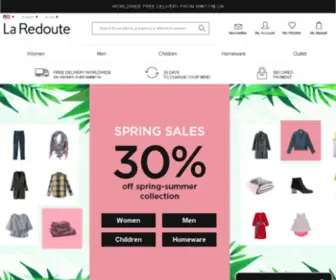 Redoute.com(La Redoute) Screenshot