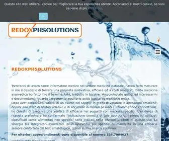 Redoxphsolutions.it(Redox Ph Solutions) Screenshot