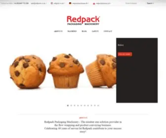 Redpack.co.uk(Packaging Solutions & Machinery supplier) Screenshot