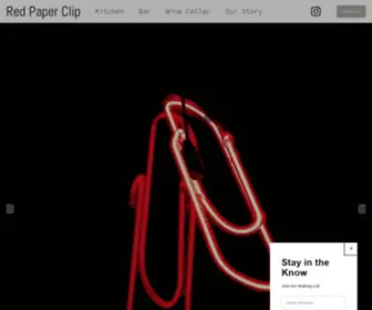 Redpaperclipnyc.com(RPC Kitchen+Bar) Screenshot