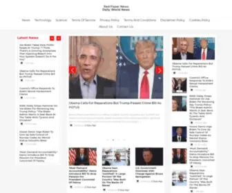 Redpapernews.com(Red Paper News) Screenshot