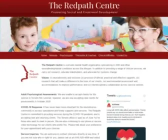 Redpathcentre.ca(The Redpath Centre) Screenshot