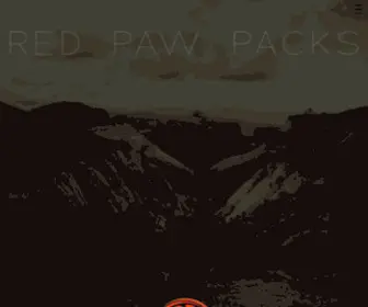 Redpawpacks.com(Red Paw Packs) Screenshot
