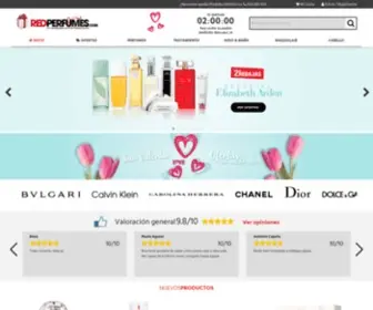 Redperfume.com(Red Perfumes) Screenshot