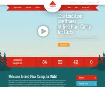 Redpinecamp.com(Red Pine Camp) Screenshot