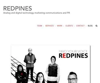 Redpinesgroup.com(Redpines Group) Screenshot