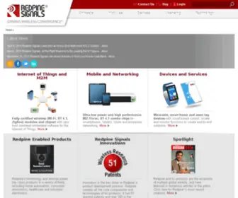 Redpinesignals.us(Redpinesignals) Screenshot