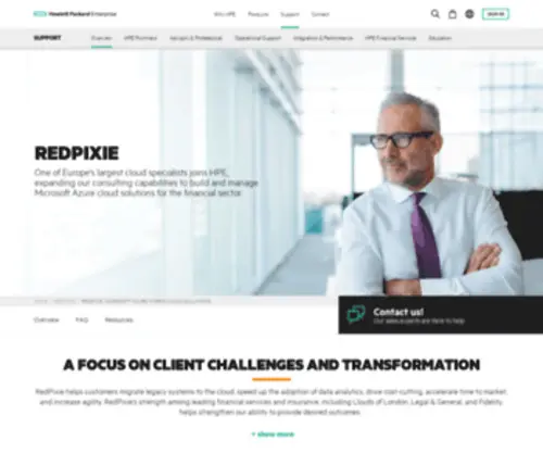 Redpixie.com(Microsoft Azure Hybrid Cloud Solutions) Screenshot