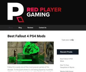 Redplayergaming.com(Video game news) Screenshot