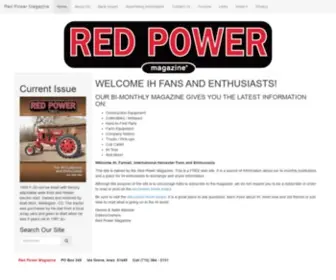 Redpowermagazine.com(Red Power Magazine) Screenshot