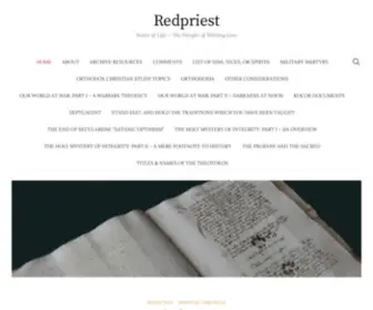 Redpriest.net(Notes of Life) Screenshot