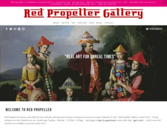 Redpropeller.co.uk(Red Propeller Gallery) Screenshot