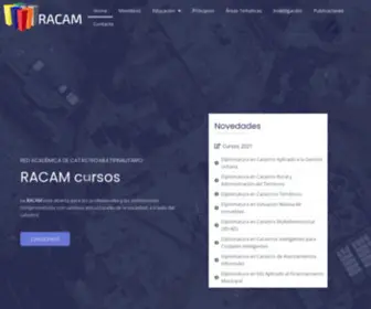 Redracam.org(RACAM) Screenshot