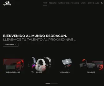 Redragonla.com(Redragon Latino America) Screenshot