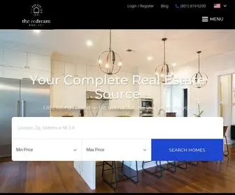 Redreamhomeproject.com(Utah Real Estate) Screenshot